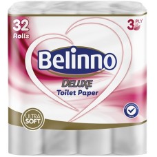 BELINNO DELUXE -Тоалетна хартия 32бр. Трипластова