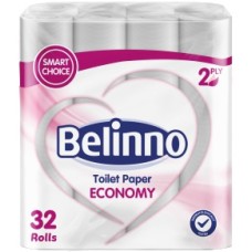 BELINNO ECONOMY -Тоалетна хартия 32бр. Двупластова