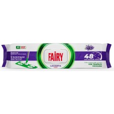 FAIRY Почистващи мокри кърпи МОП 50бр. - LAVANDER