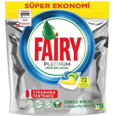 FAIRY PLATINUM  Таблетки за съдомиялна-72бр.