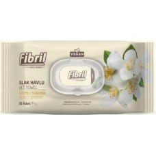 FIBRIL VEGAN Мокри кърпи -90 бр. -ЖАСМИН