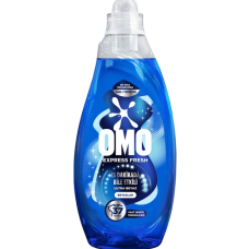OMO EXPRESS FRESH Течен перилен препарат за бяло 1,480мл.- 37 пранета (СИН) OMO EXPRESS FRESH Течен перилен препарат за бяло 1,480мл.- 37 пранета (СИН)