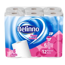 BELINNO Кухненска ролка 6бр.- Двупластова (USA)