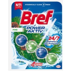 BREF Топчета за WC Power activ 1*50гр. Бор 