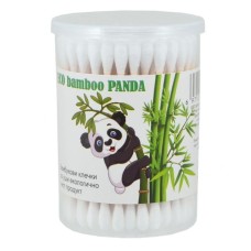 ECO BAMBOO PANDA Клечки за уши -100бр Кръгла кутия ECO BAMBOO PANDA Клечки за уши -100бр Кръгла кутия