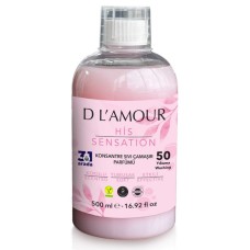 DELAMOUR Парфюм за тъкани -500мл. розов DELAMOUR Парфюм за тъкани -500мл. розов
