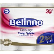 BELINNO DELUXE -Тоалетна хартия 9бр. Трипластова	