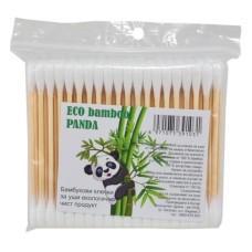 ECO BAMBOO PANDA Клечки за уши -100бр Плик ECO BAMBOO PANDA Клечки за уши -100бр Плик