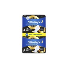 ALWAYS Ultra Secure Night Дамски превръзки нощни / Размер 4 /-12бр. ALWAYS Ultra Secure Night Дамски превръзки нощни / Размер 4 /-12бр.