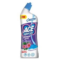 ACE ULTRA BLUE GEL Универсален почистващ препарат с белина-750мл. Евкалипт